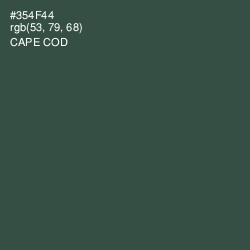 #354F44 - Cape Cod Color Image