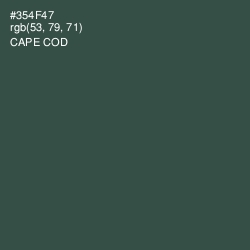 #354F47 - Cape Cod Color Image
