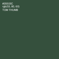 #35503C - Tom Thumb Color Image
