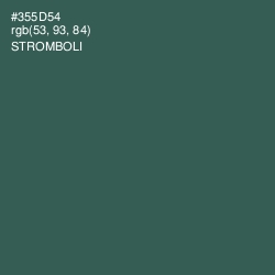 #355D54 - Stromboli Color Image