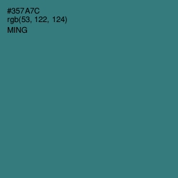 #357A7C - Ming Color Image