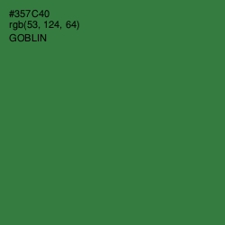 #357C40 - Goblin Color Image