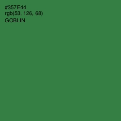 #357E44 - Goblin Color Image