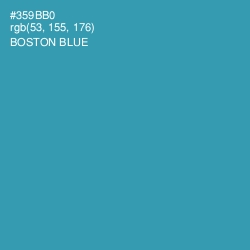 #359BB0 - Boston Blue Color Image