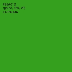 #35A01D - La Palma Color Image