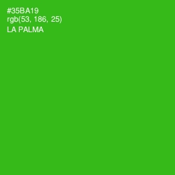 #35BA19 - La Palma Color Image