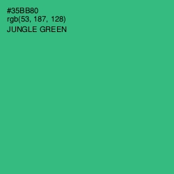 #35BB80 - Jungle Green Color Image