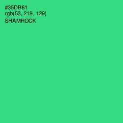 #35DB81 - Shamrock Color Image