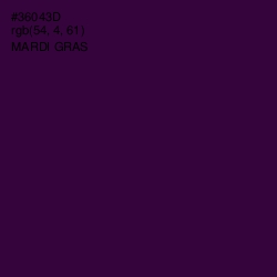 #36043D - Mardi Gras Color Image