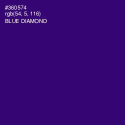 #360574 - Blue Diamond Color Image