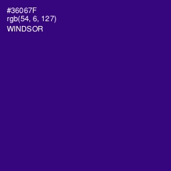 #36067F - Windsor Color Image