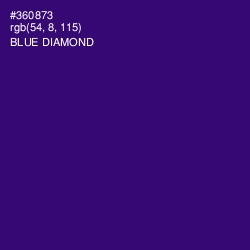 #360873 - Blue Diamond Color Image