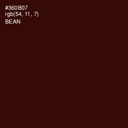 #360B07 - Bean   Color Image