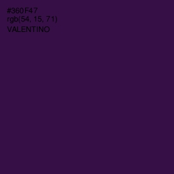 #360F47 - Valentino Color Image