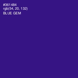 #361484 - Blue Gem Color Image