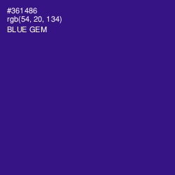 #361486 - Blue Gem Color Image