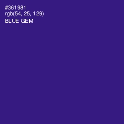 #361981 - Blue Gem Color Image
