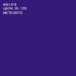 #361A78 - Meteorite Color Image