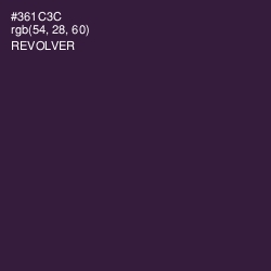 #361C3C - Revolver Color Image