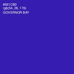 #361CB0 - Governor Bay Color Image