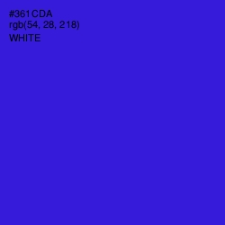 #361CDA - Dark Blue Color Image