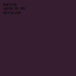 #361E30 - Revolver Color Image