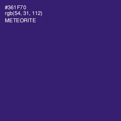 #361F70 - Meteorite Color Image