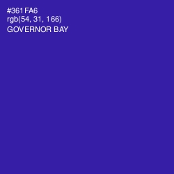 #361FA6 - Governor Bay Color Image