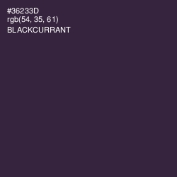 #36233D - Blackcurrant Color Image