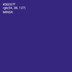 #36267F - Minsk Color Image