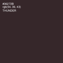 #36272B - Thunder Color Image