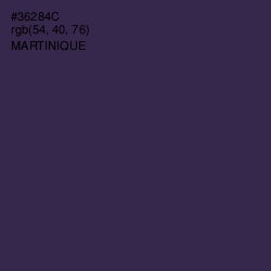 #36284C - Martinique Color Image