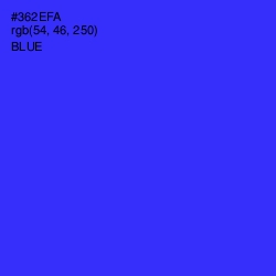 #362EFA - Blue Color Image