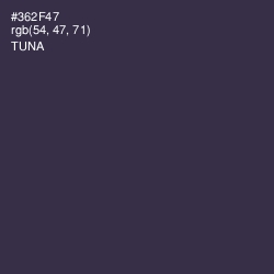 #362F47 - Tuna Color Image