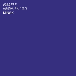 #362F7F - Minsk Color Image