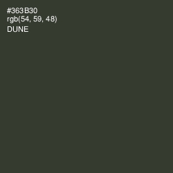 #363B30 - Dune Color Image