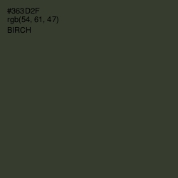 #363D2F - Birch Color Image