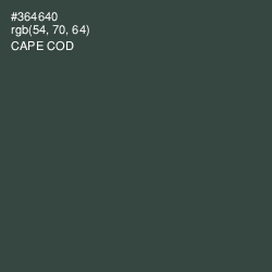 #364640 - Cape Cod Color Image