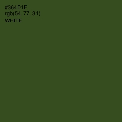 #364D1F - Clover Color Image