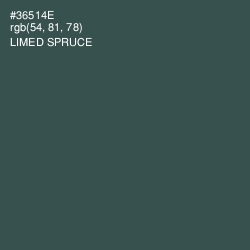 #36514E - Limed Spruce Color Image