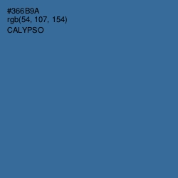 #366B9A - Calypso Color Image