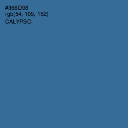 #366D98 - Calypso Color Image