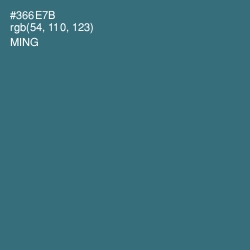 #366E7B - Ming Color Image