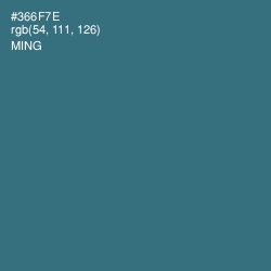 #366F7E - Ming Color Image