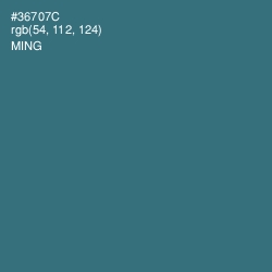 #36707C - Ming Color Image