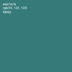 #367A7A - Ming Color Image