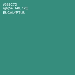 #368C7D - Eucalyptus Color Image