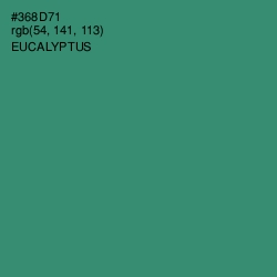 #368D71 - Eucalyptus Color Image