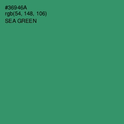 #36946A - Sea Green Color Image