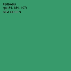 #369A6B - Sea Green Color Image